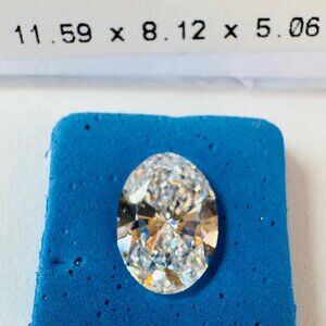 IGI Certified Lab Grown 3.02CT Oval Cut Diamond D VVS2 Clarity Loose Stone